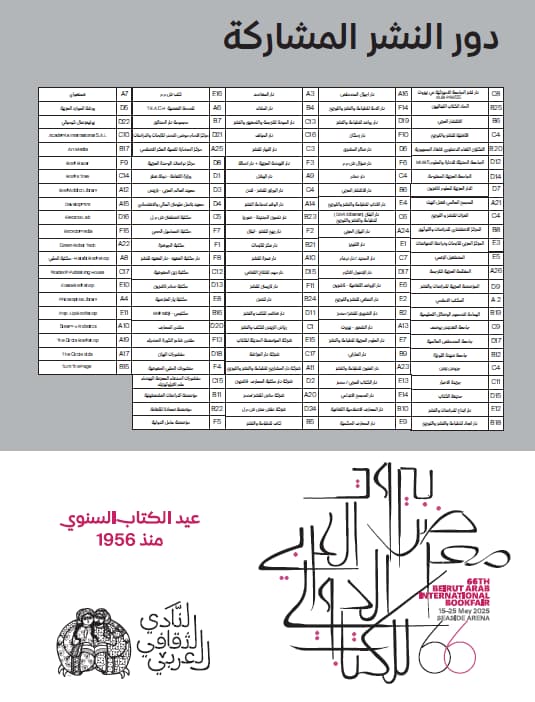دور النشر المشاركة