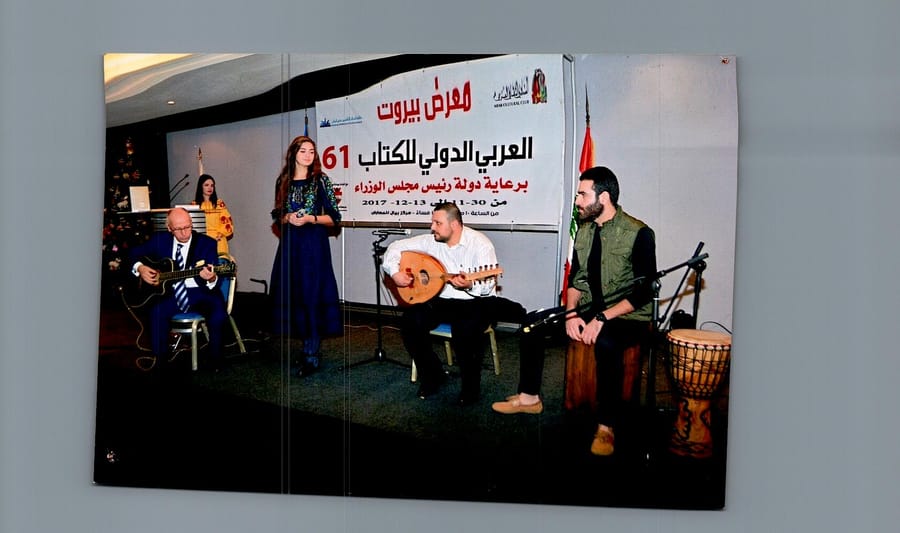 حفلة فنية للسفير الأوكراني إيهور أوستاش.