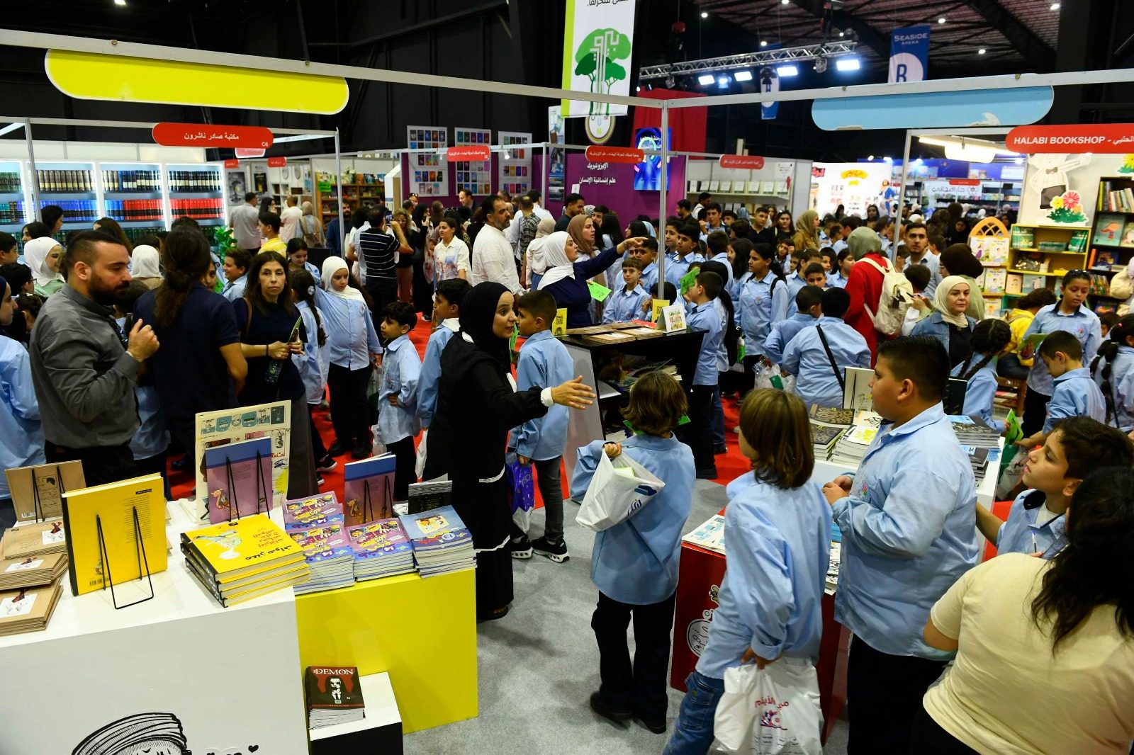 فعاليات اليوم الثالث لمعرض بيروت العربي الدولي للكتاب الـ67